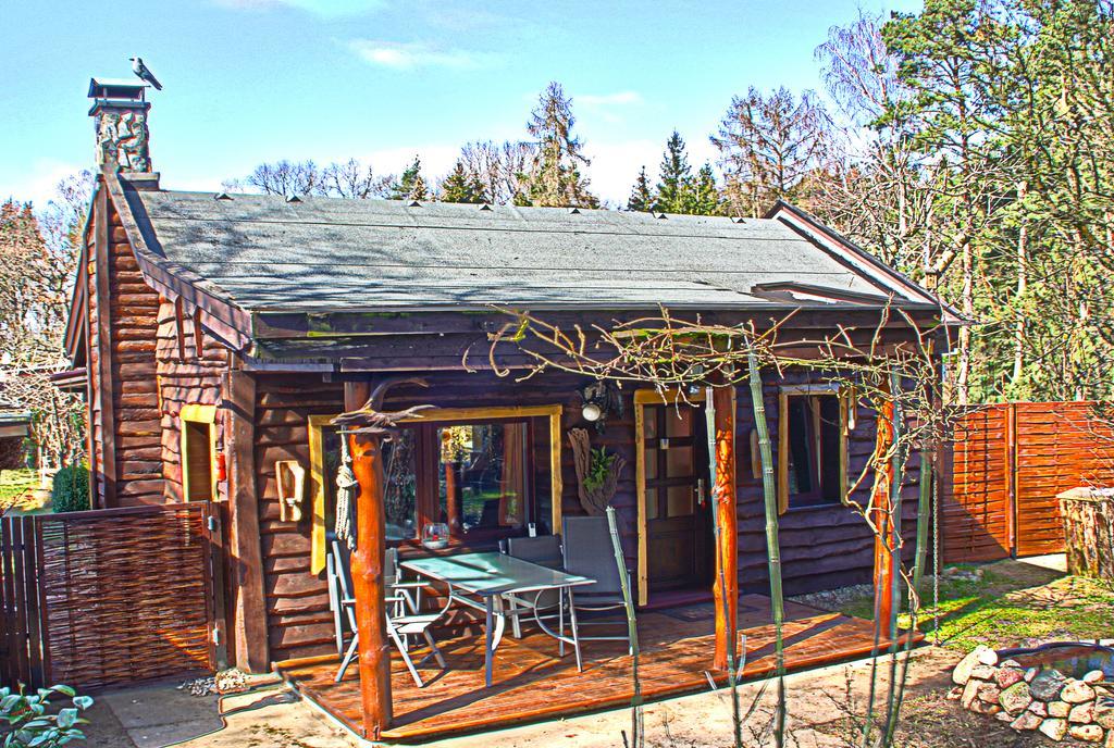 Norwegisches Holzhaus Villa Нойрупин Екстериор снимка