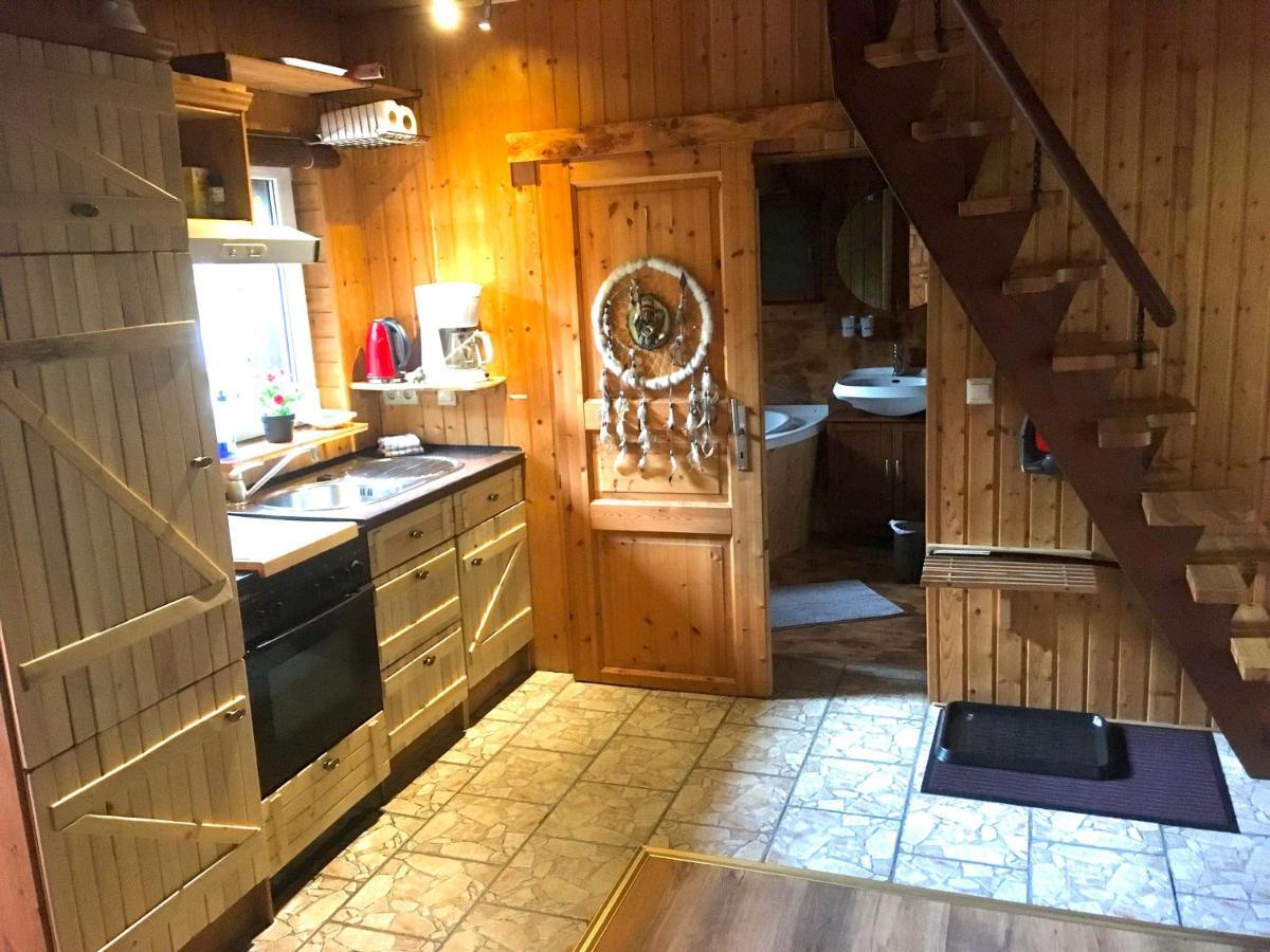 Norwegisches Holzhaus Villa Нойрупин Екстериор снимка